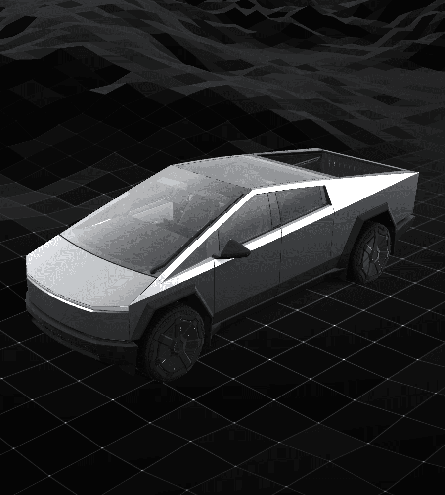 Tesla Cybertruck — supported by Paint Shop custom wraps