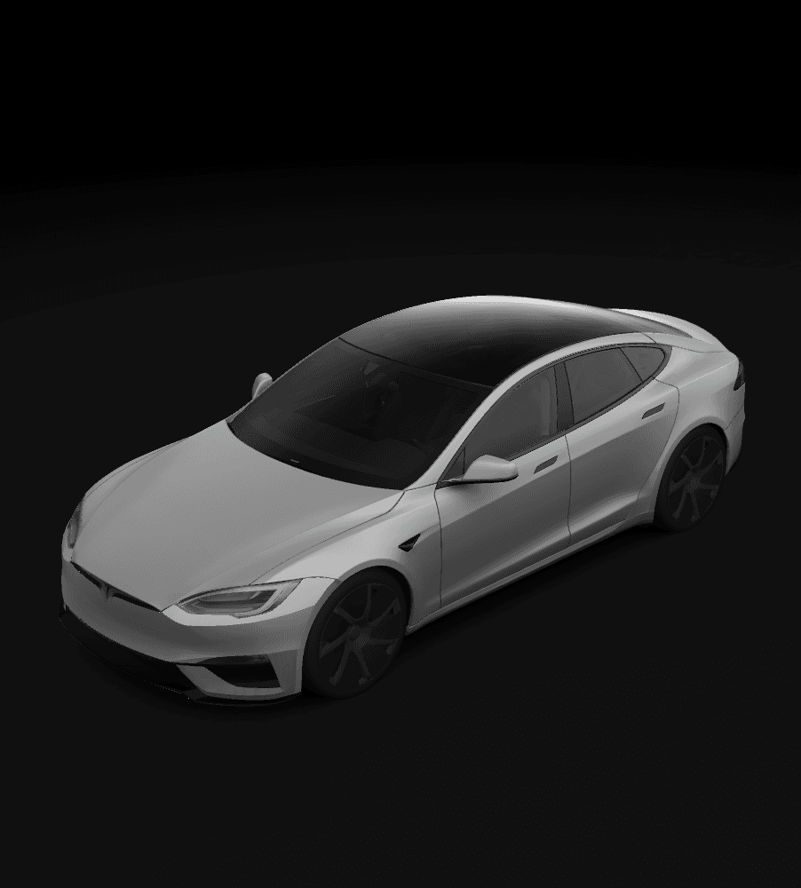 Tesla Model S — supported by Paint Shop custom wraps