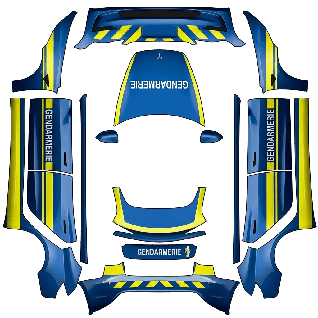 Gendarmerie FR (Model 3 Highland)