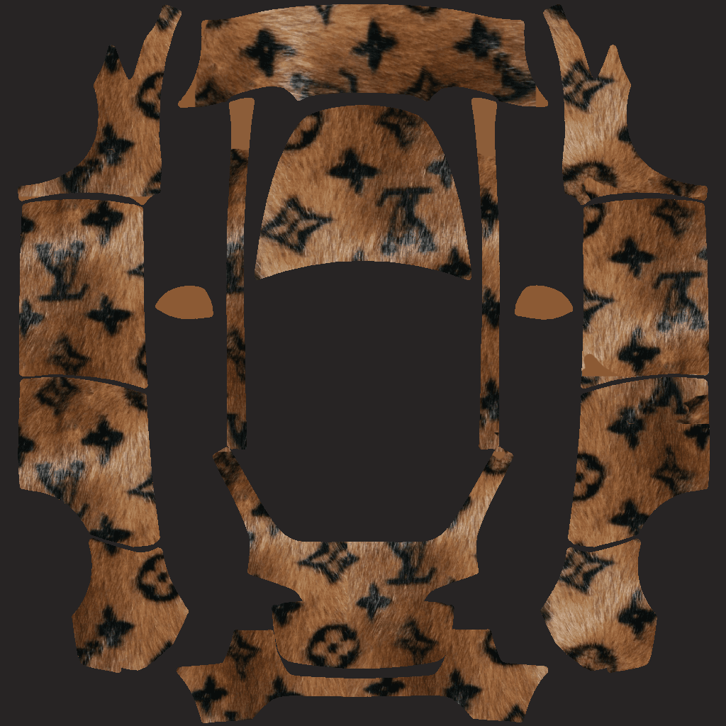 Fuzzy LV Brown