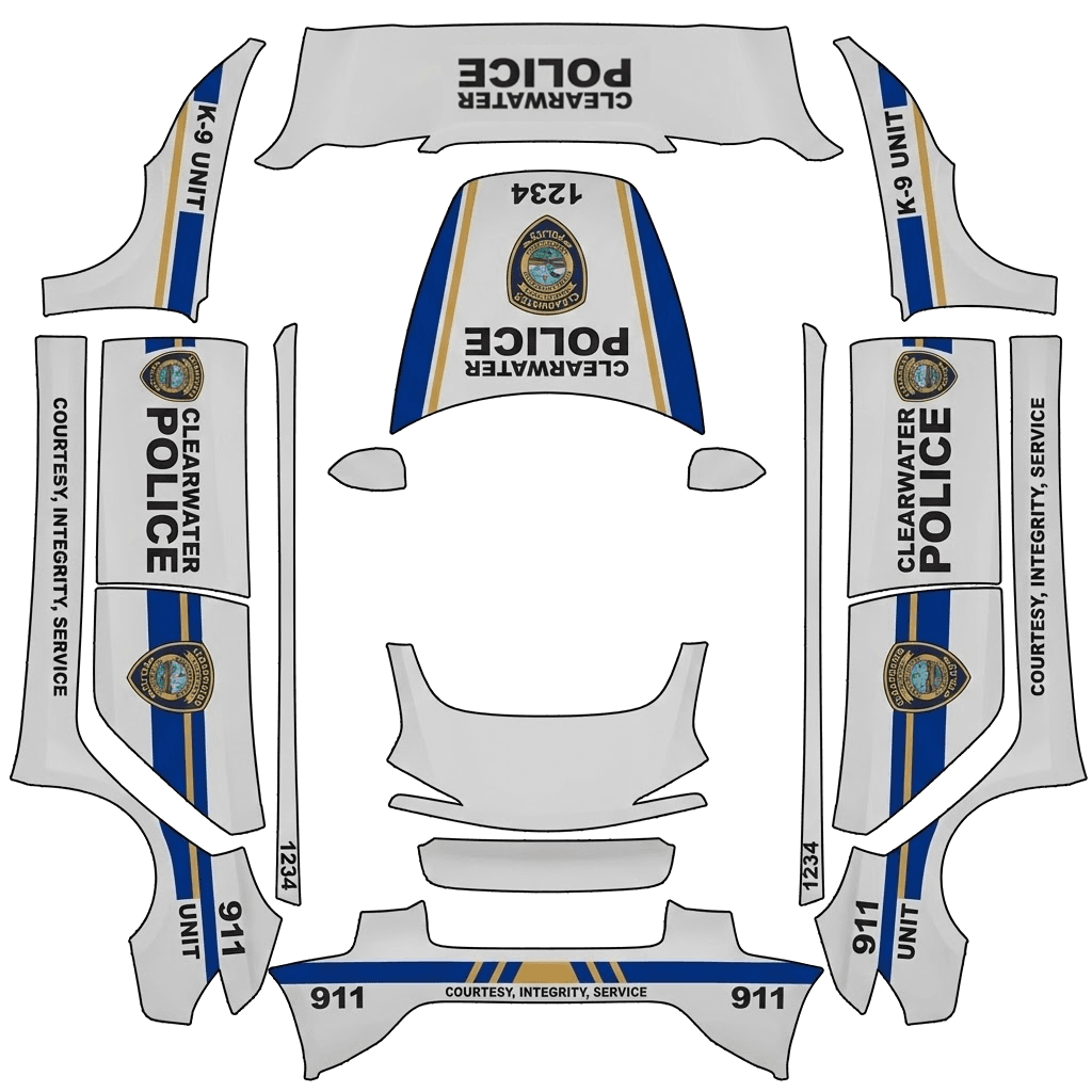 Clearwater Police Cruiser