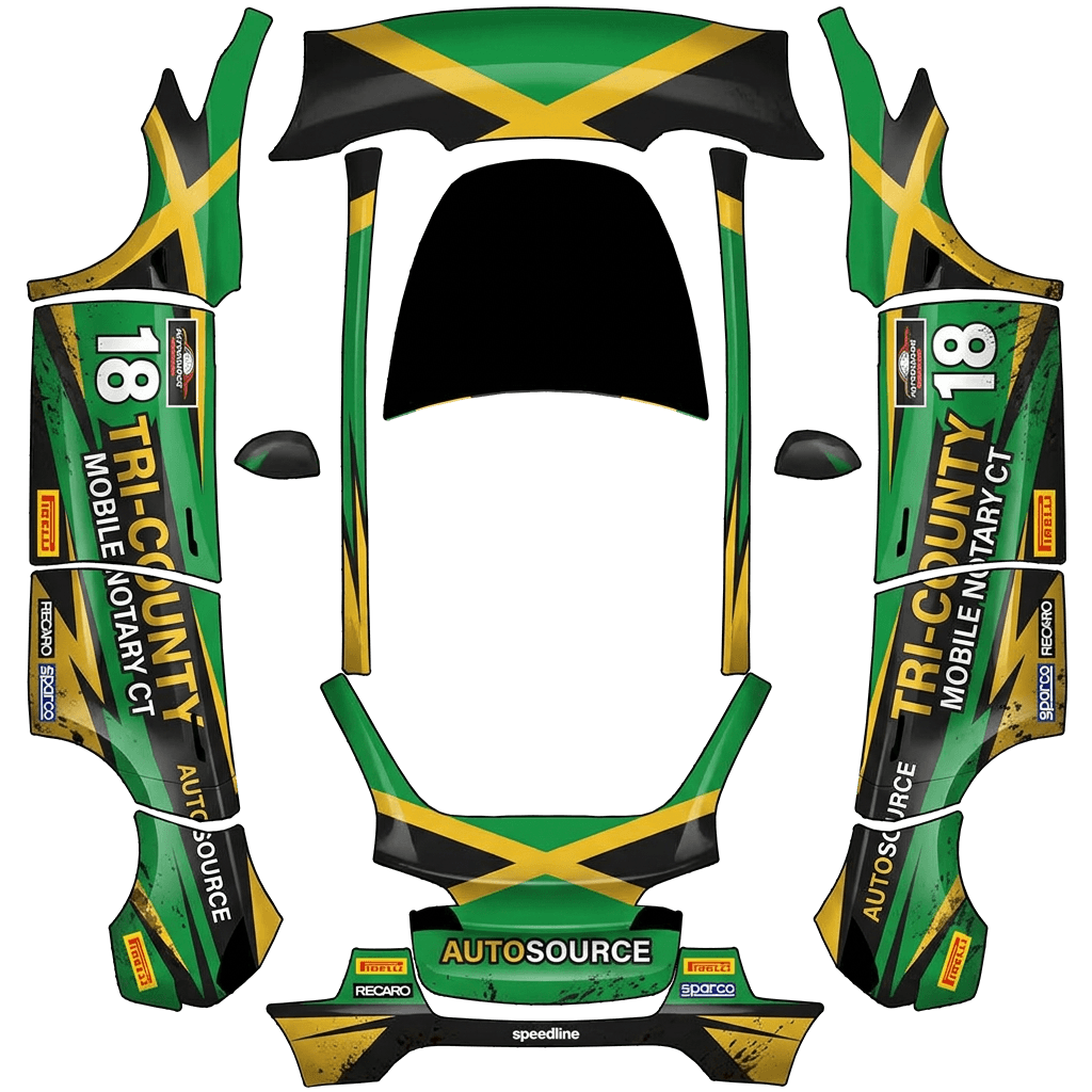 Jamaican Rally Car