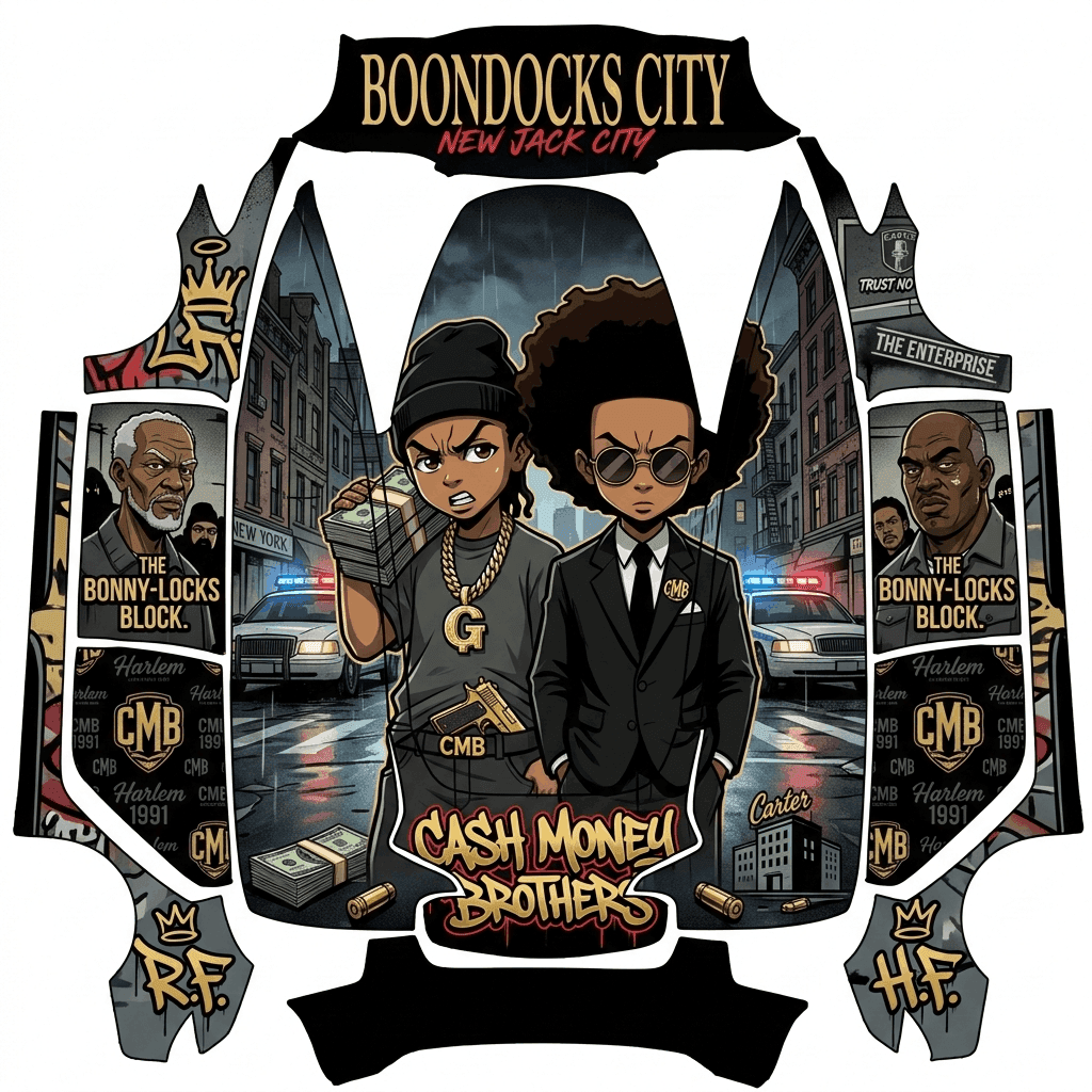 Boondocks meet with New Jack City