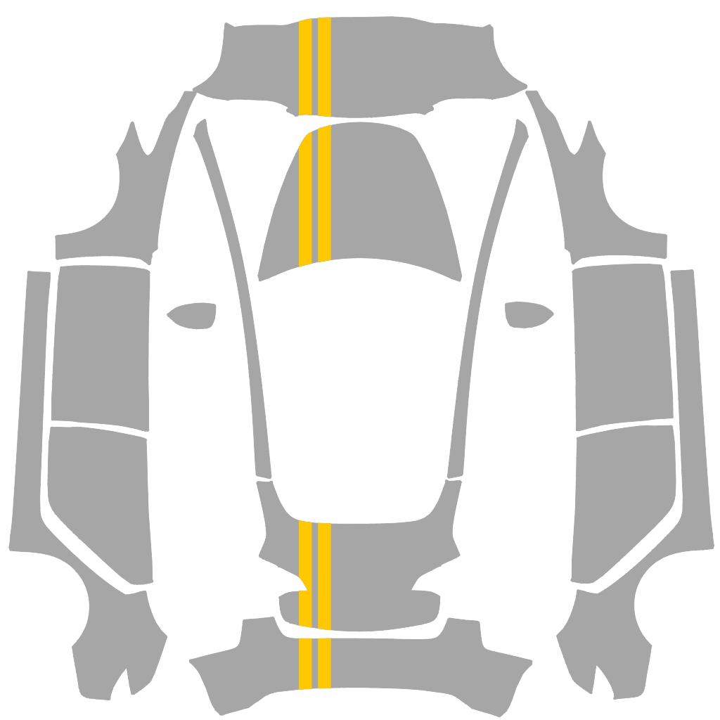 Double yellow stripe