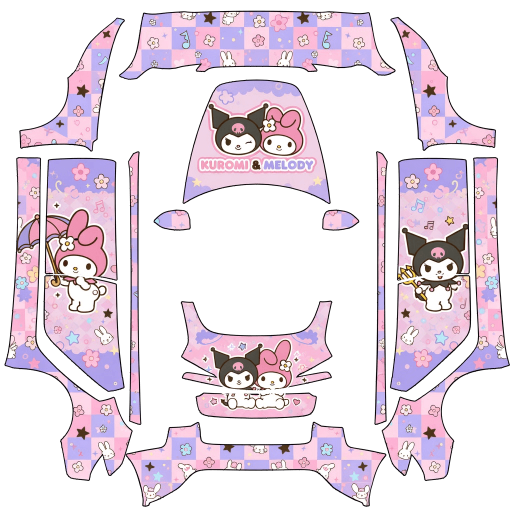 Sanrio Kuromi and Melody