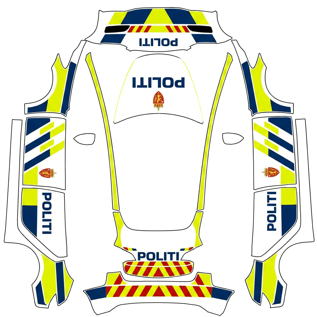 Norwegian Police Car
