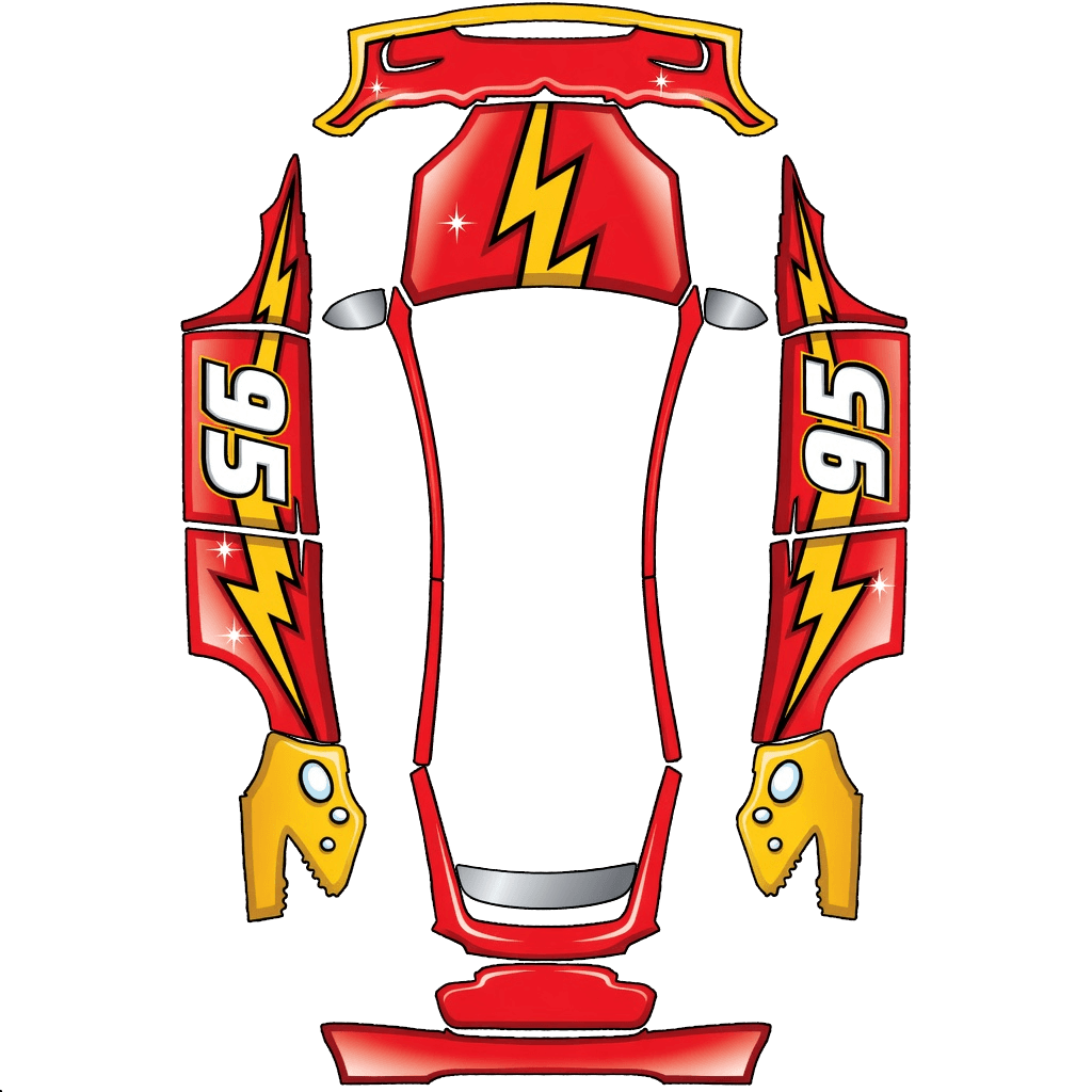 Model x lightning mcqueen