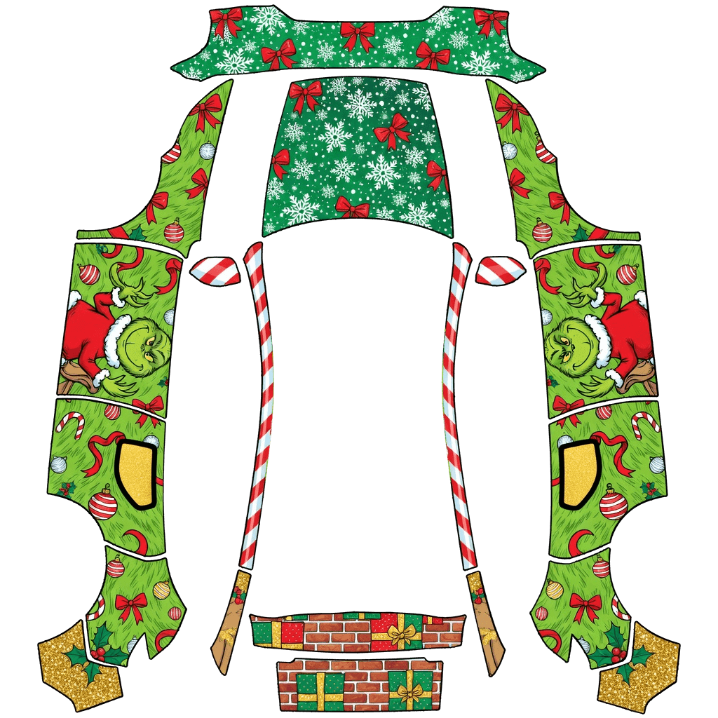 Grinch Wrap