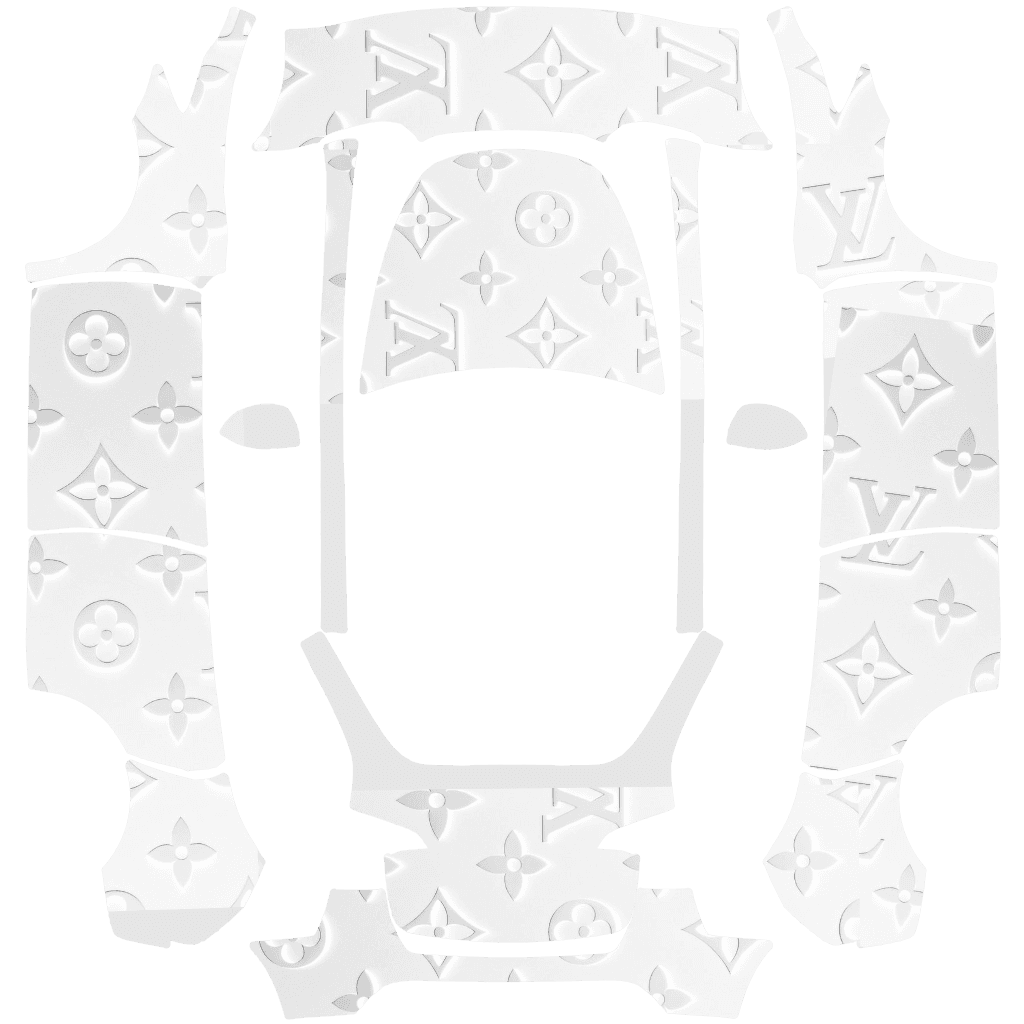 White lv logo