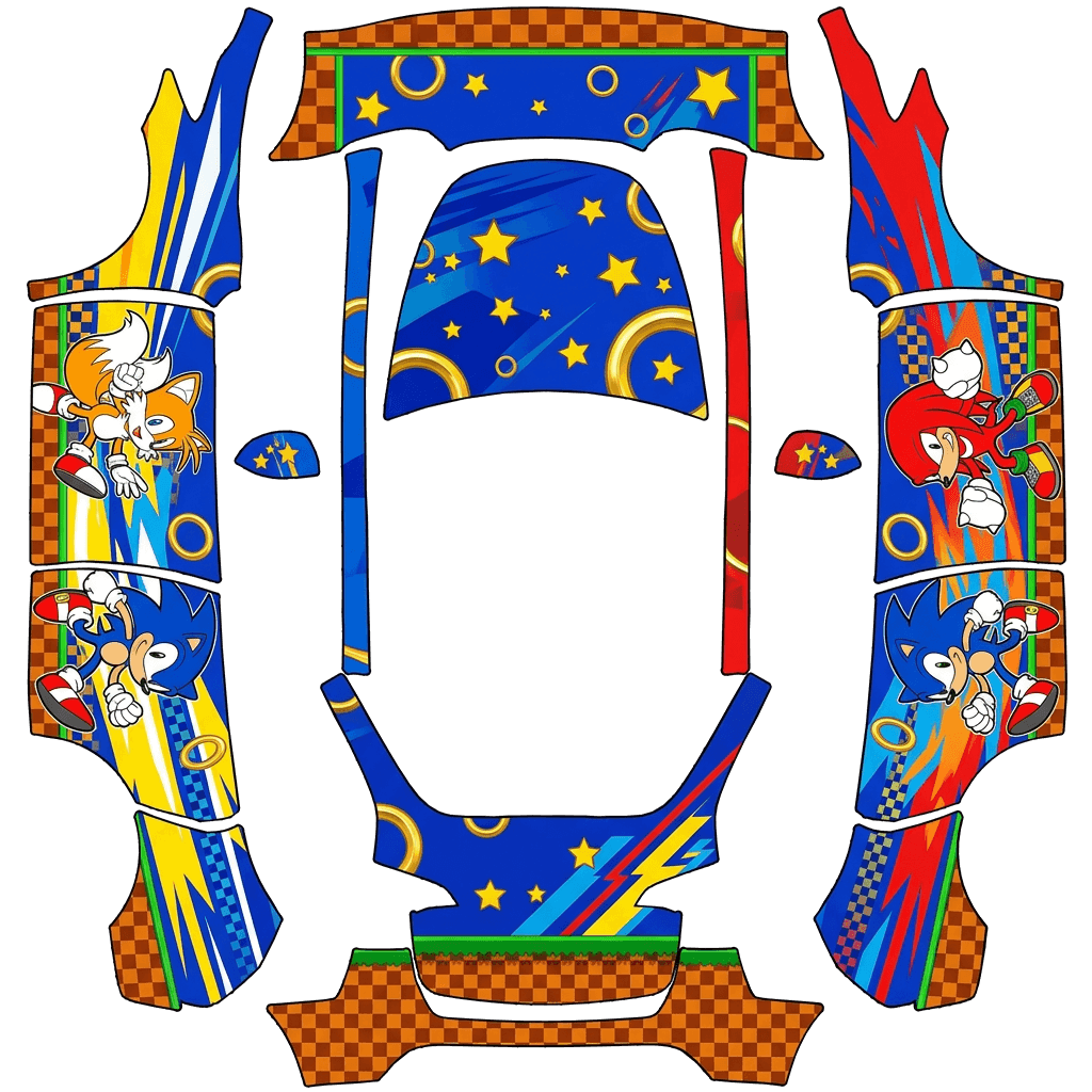 Sonic tails knuckles