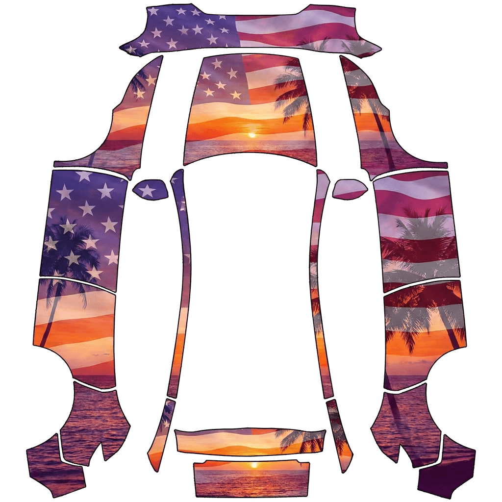 miami usa flag