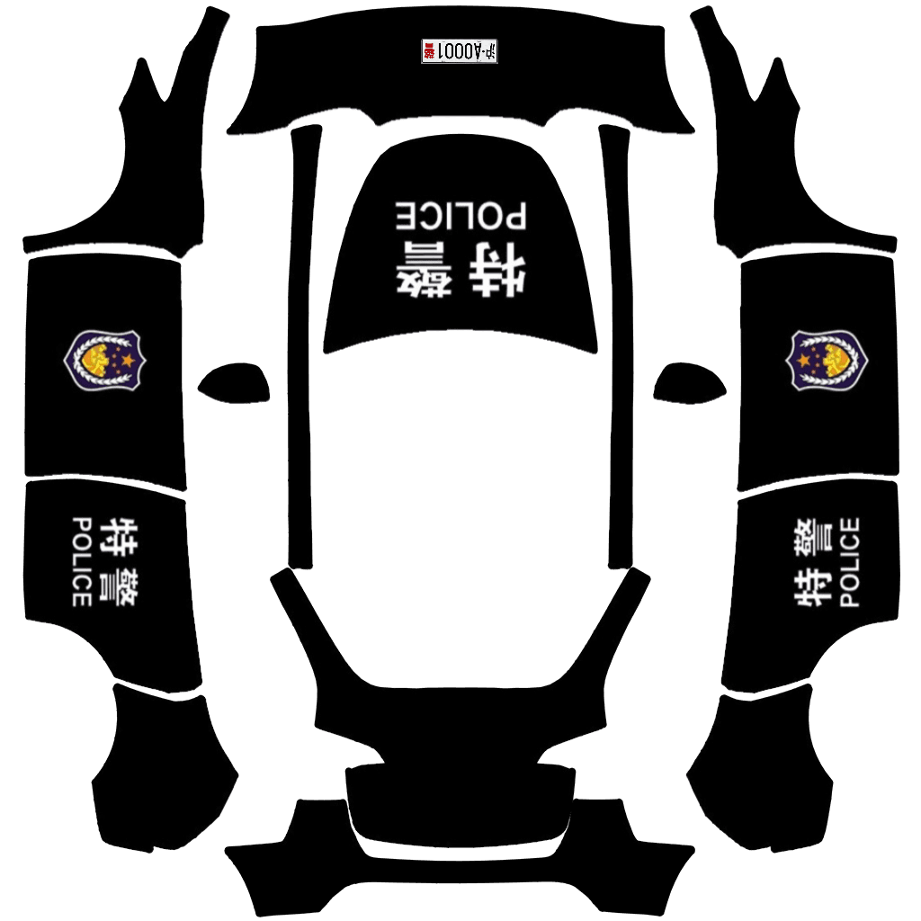 SHPD SWAT Police Car