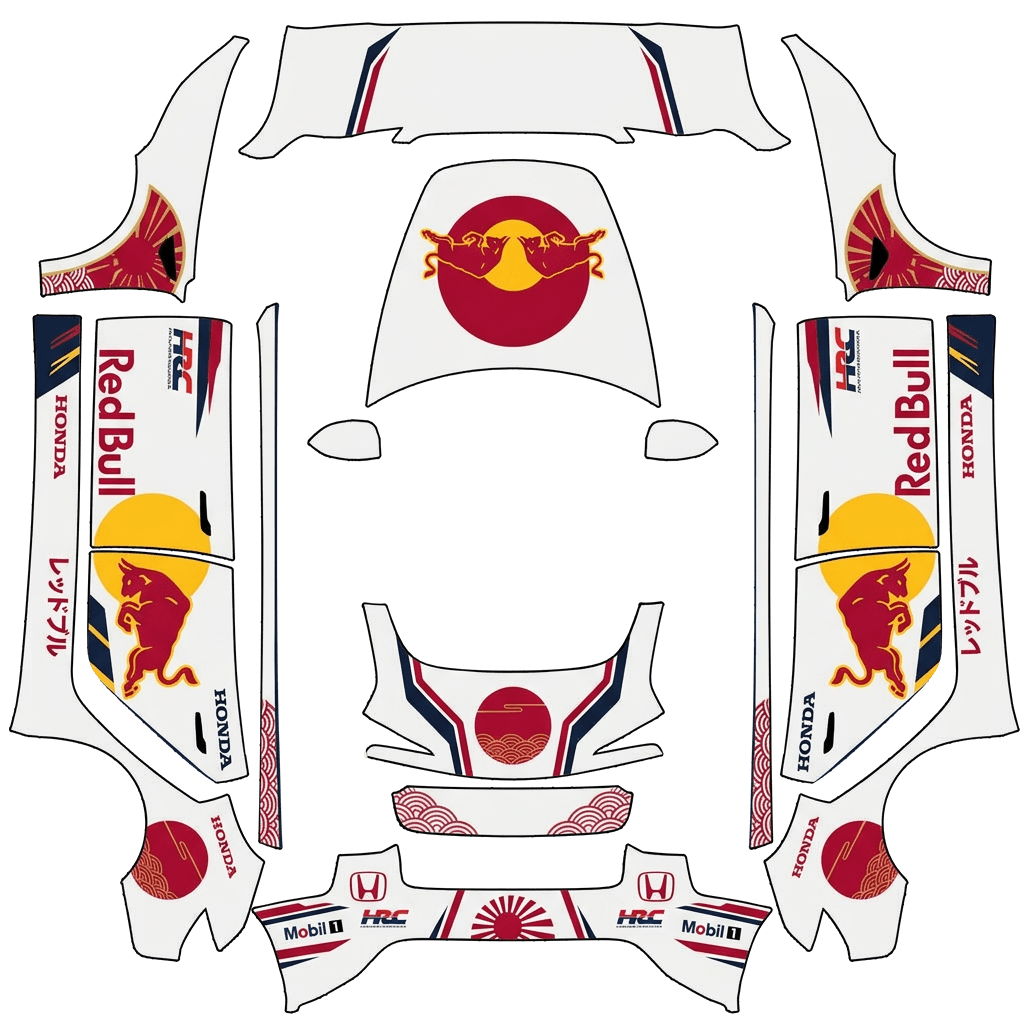 White Bull Japan Livery