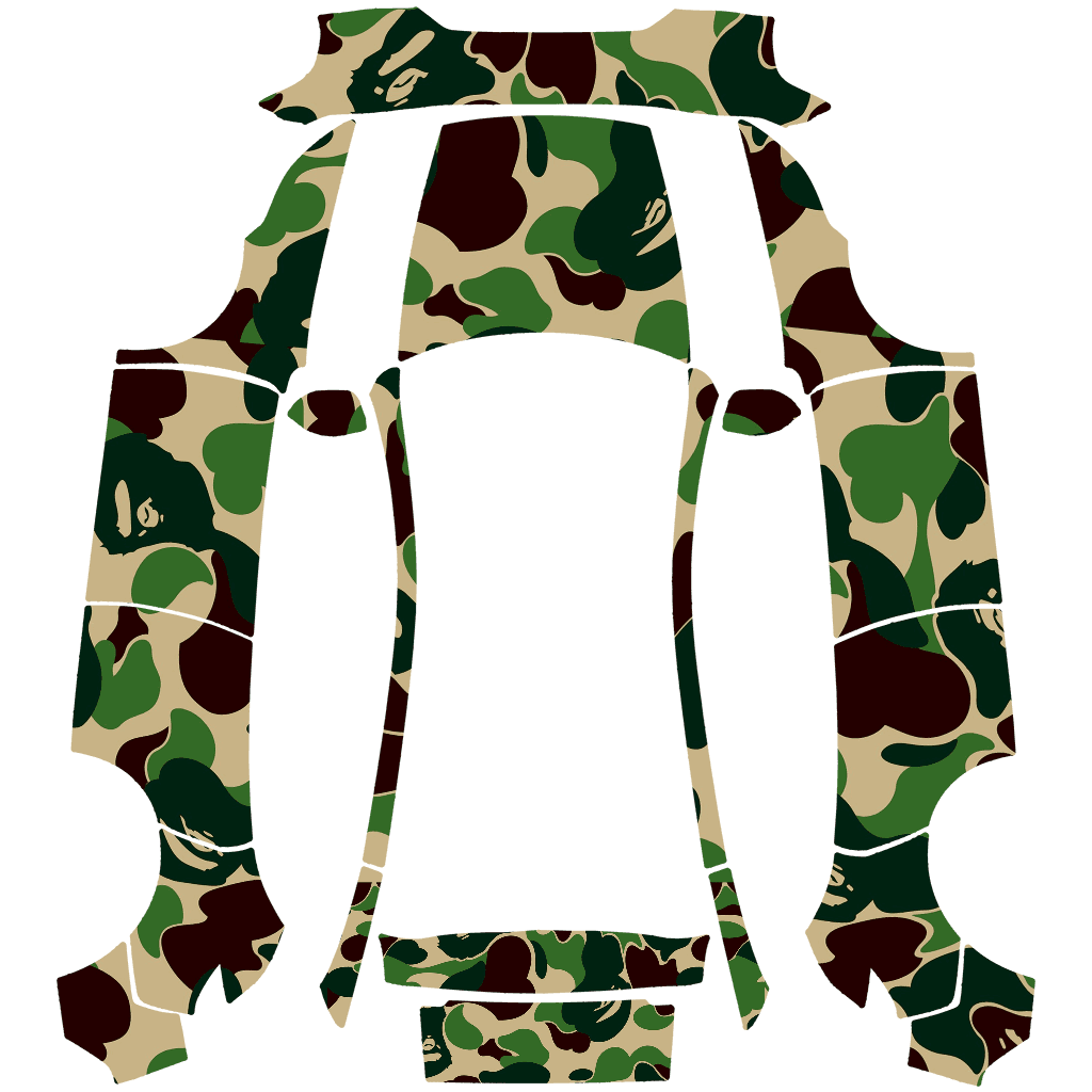 BAPE green camo
