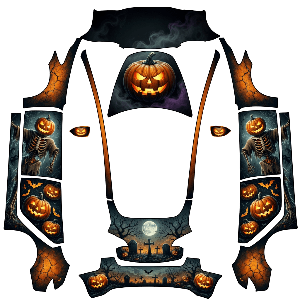 Halloween wrap