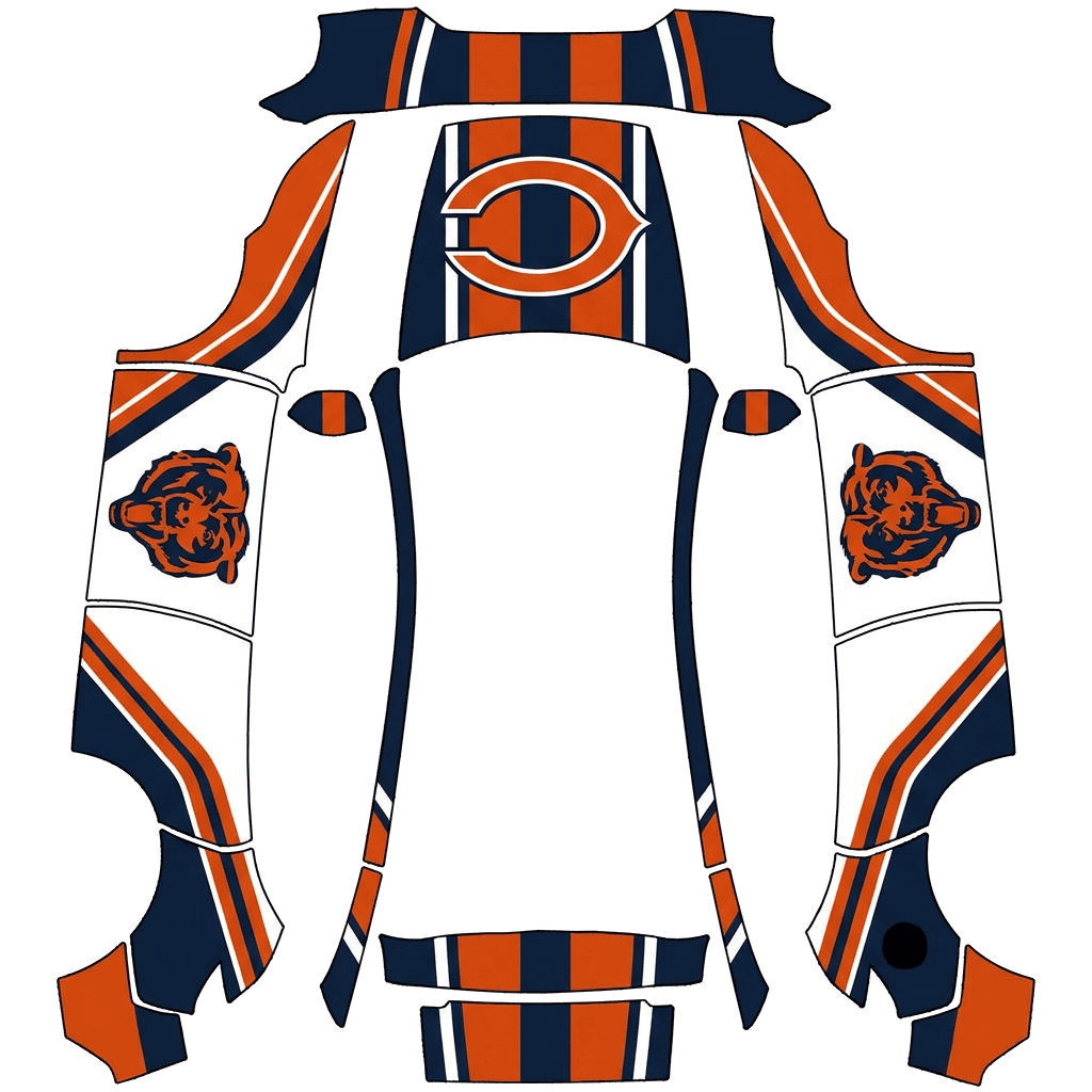 Chicago Bears stripes