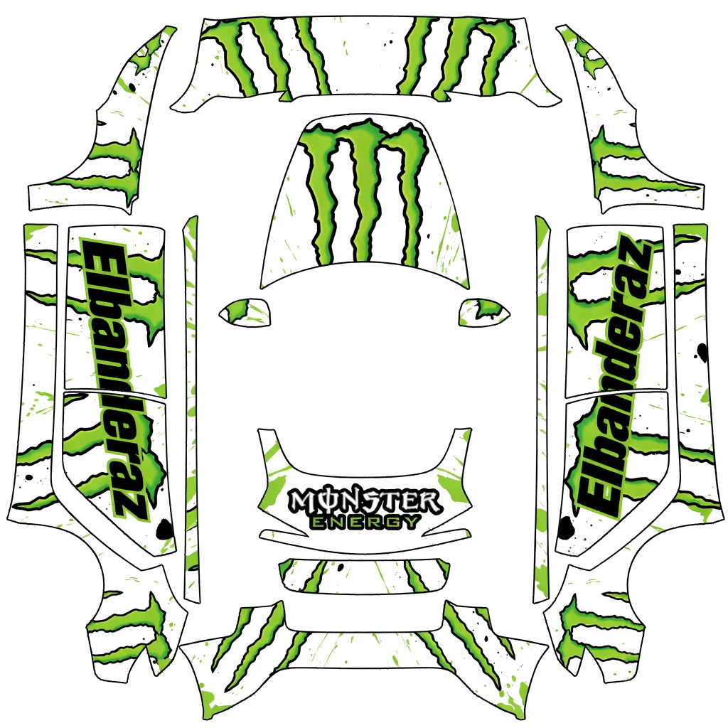 Monster energy Elbanderaz