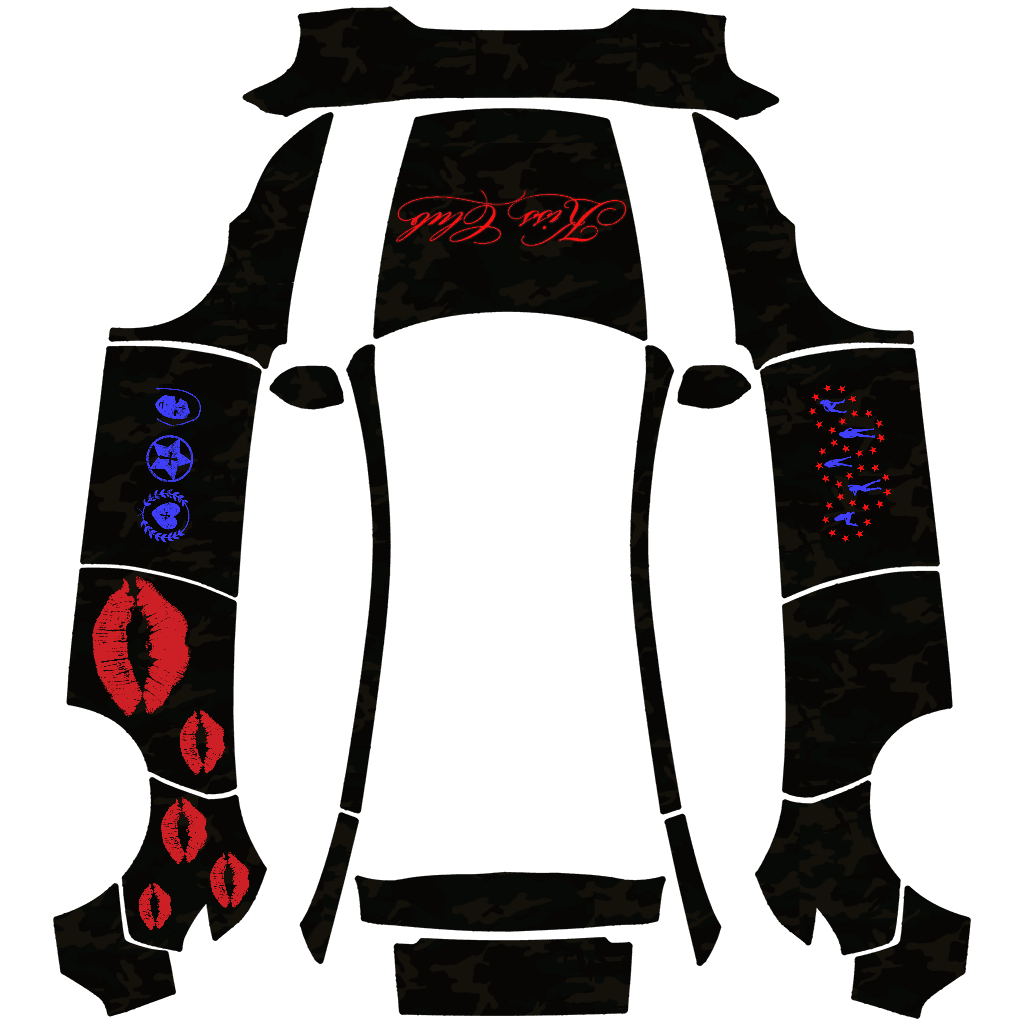 camo wrap tesla new 1