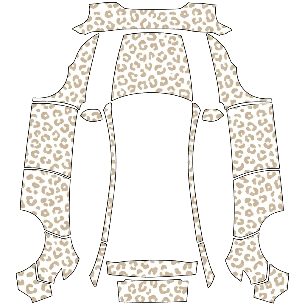 Beige leopard