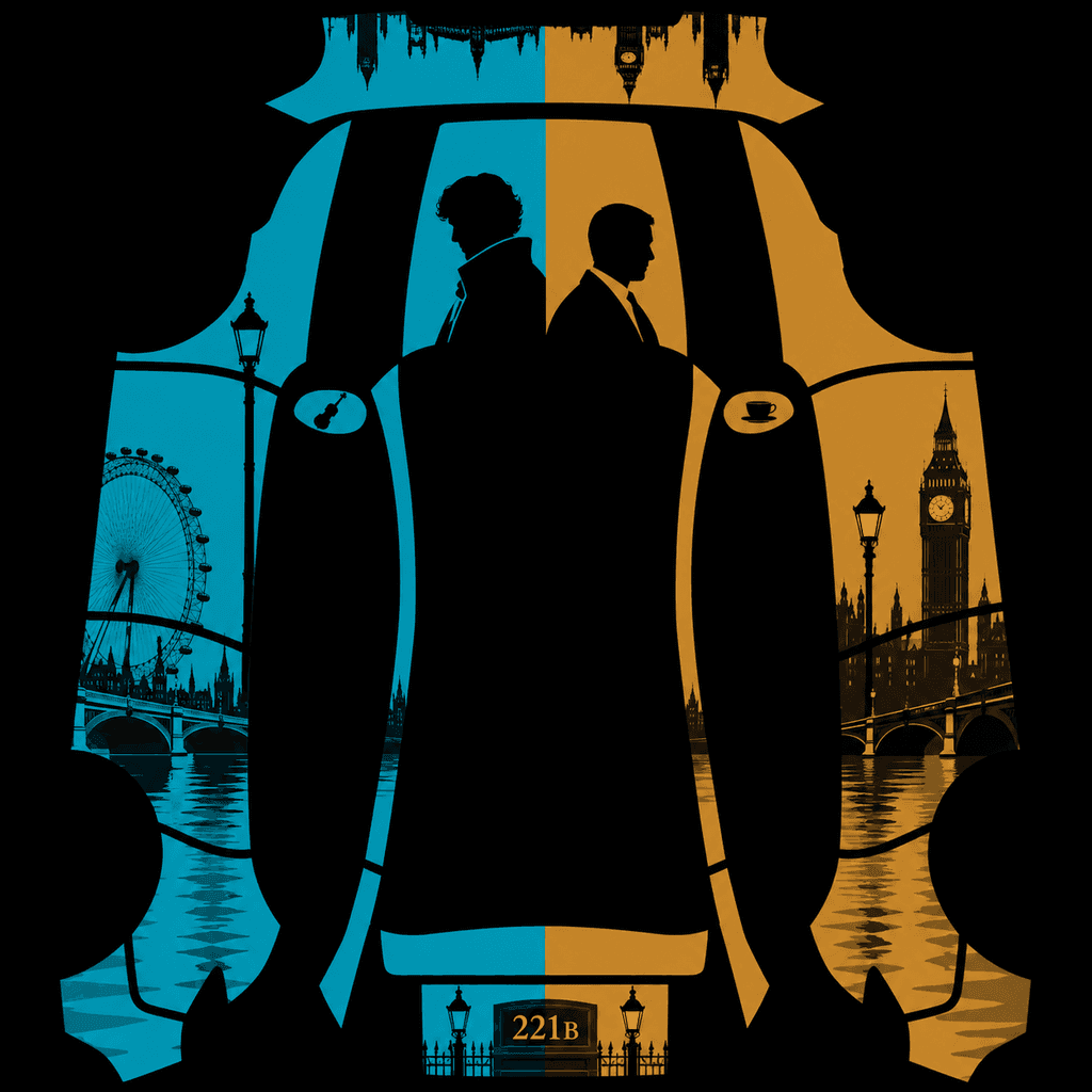 Sherlock and John Moonflower Murders Style