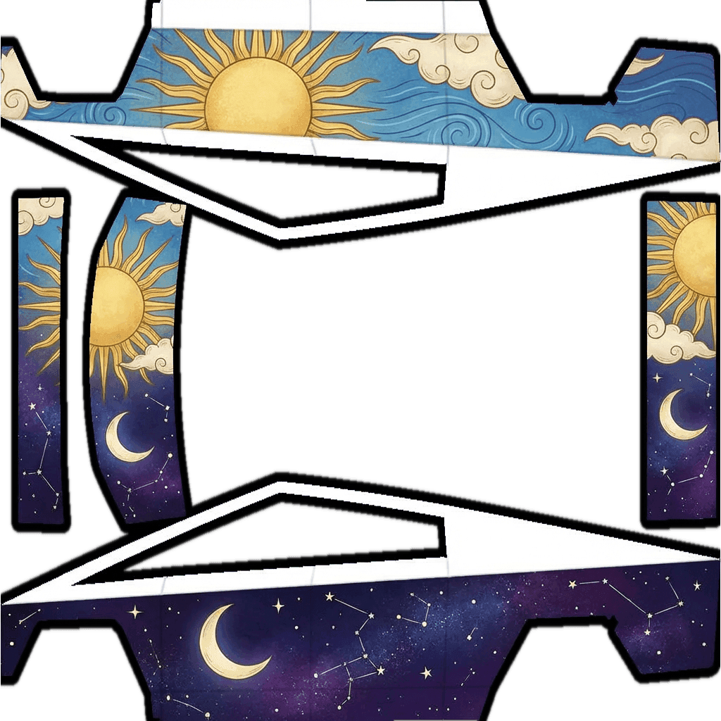 Sun and moon