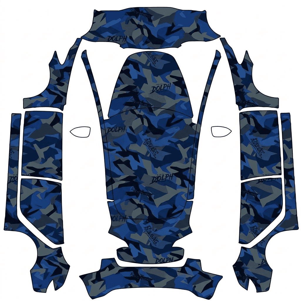 Dolph Bule Camo