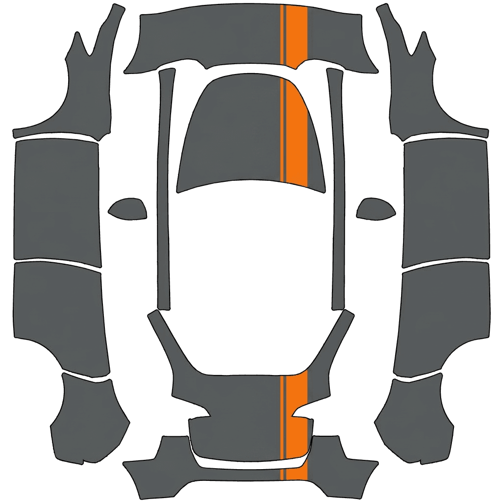 Orange stripe
