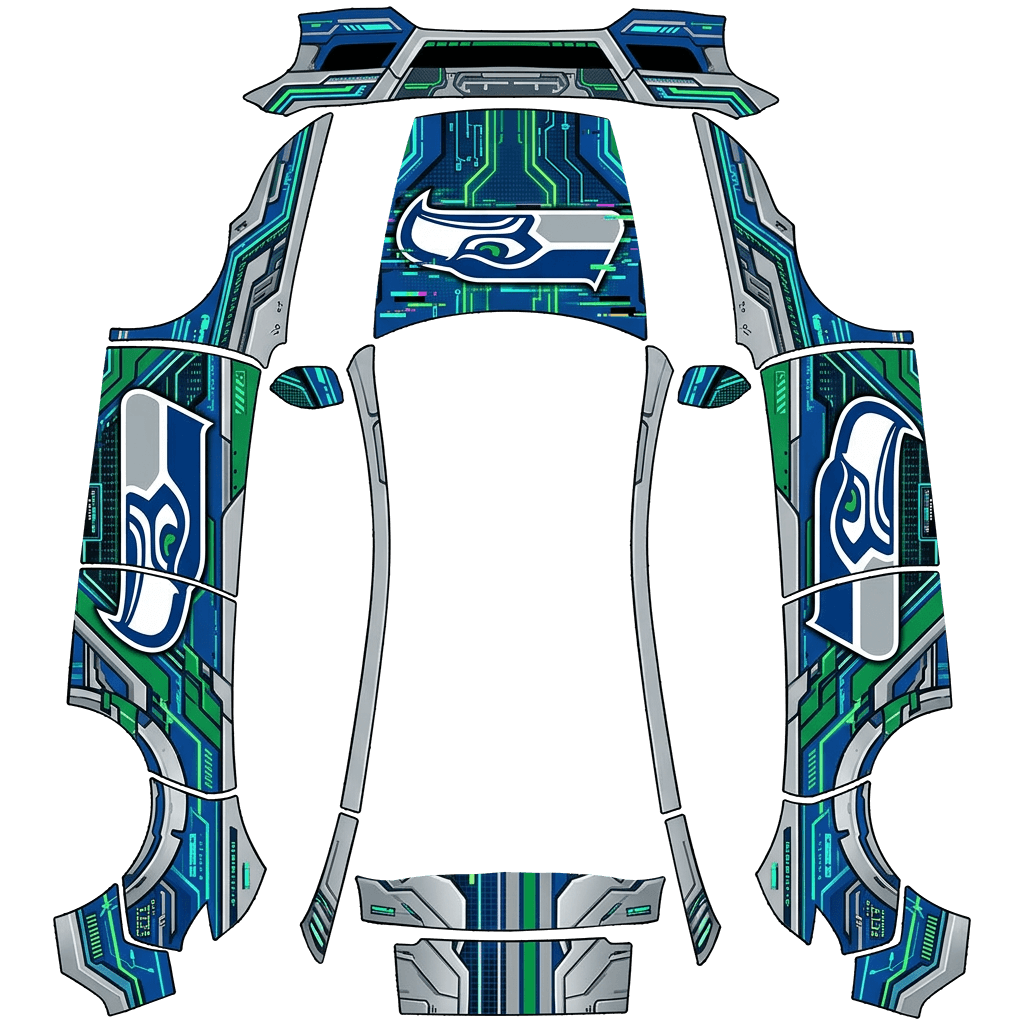Cyberpunk Seahawks