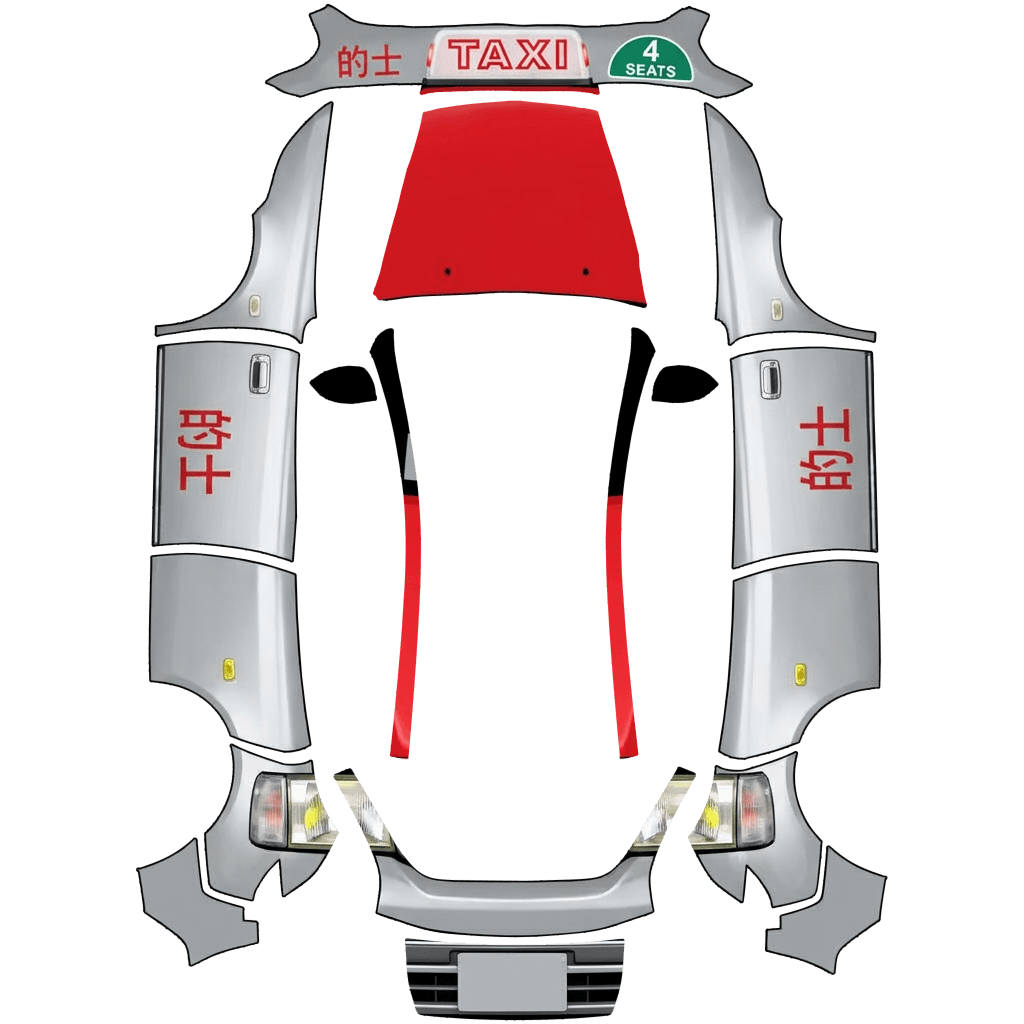 Hong Kong taxi