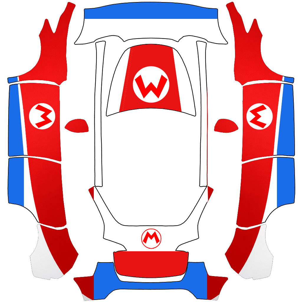 Mario Kart Tesla