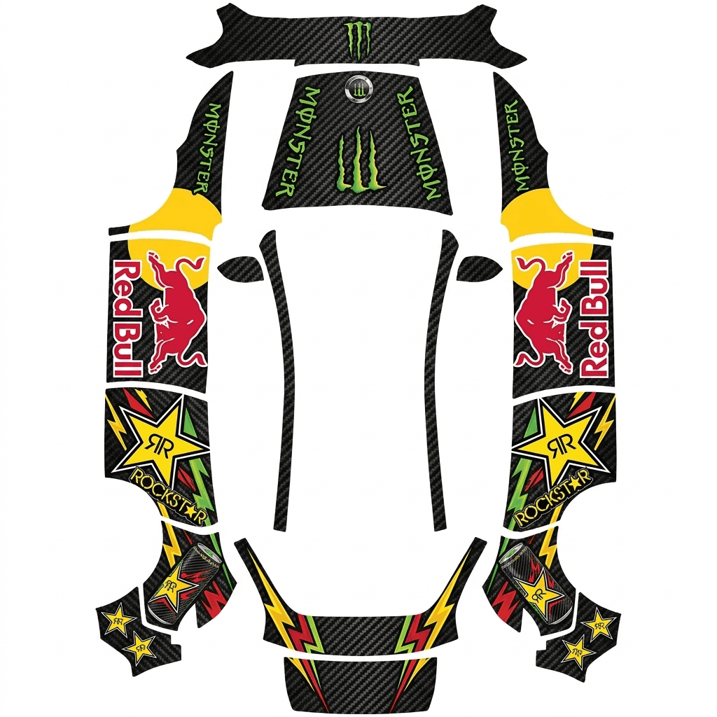 Red Bull RockStar Monster