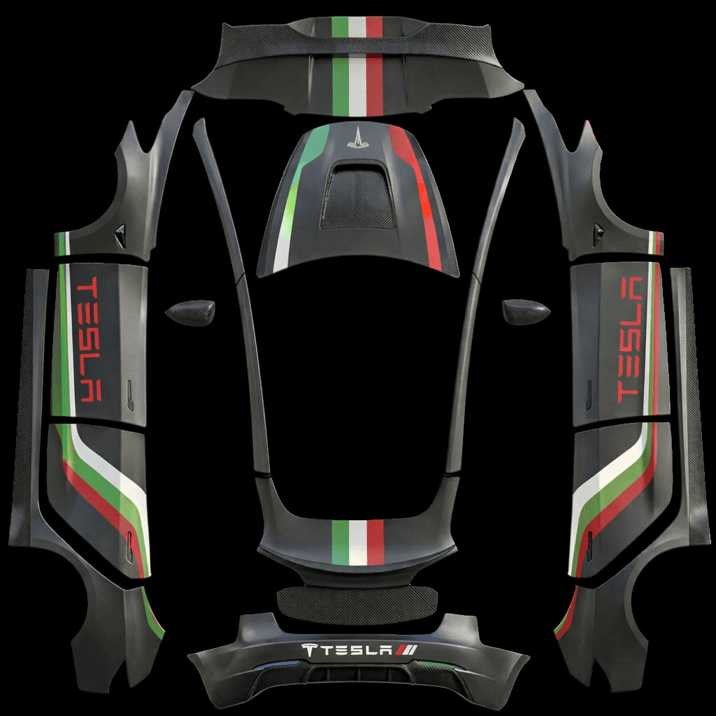tesla gunmetal grey italy
