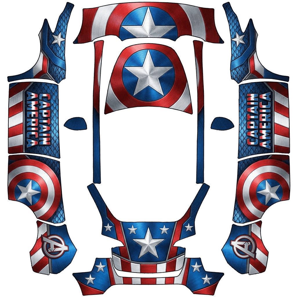 Captain america 3D