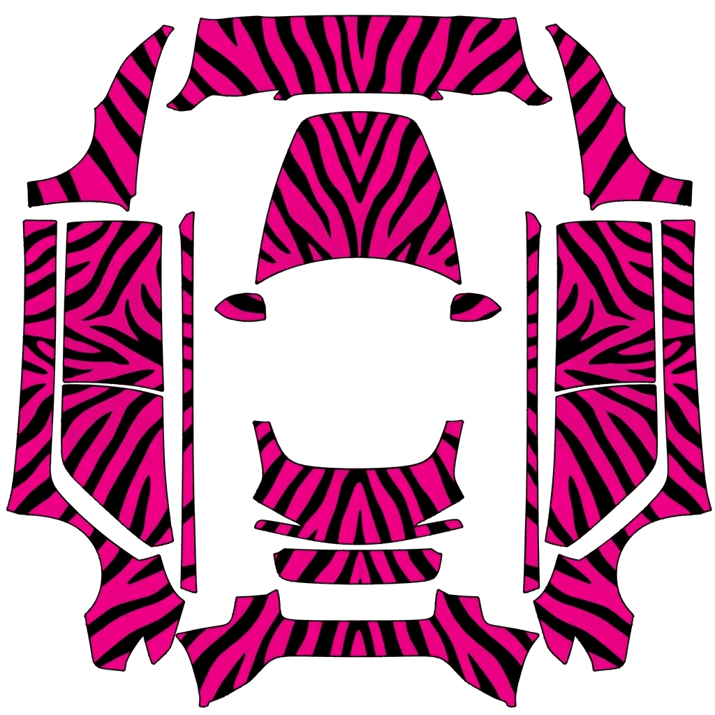 Zebra print Hot pink