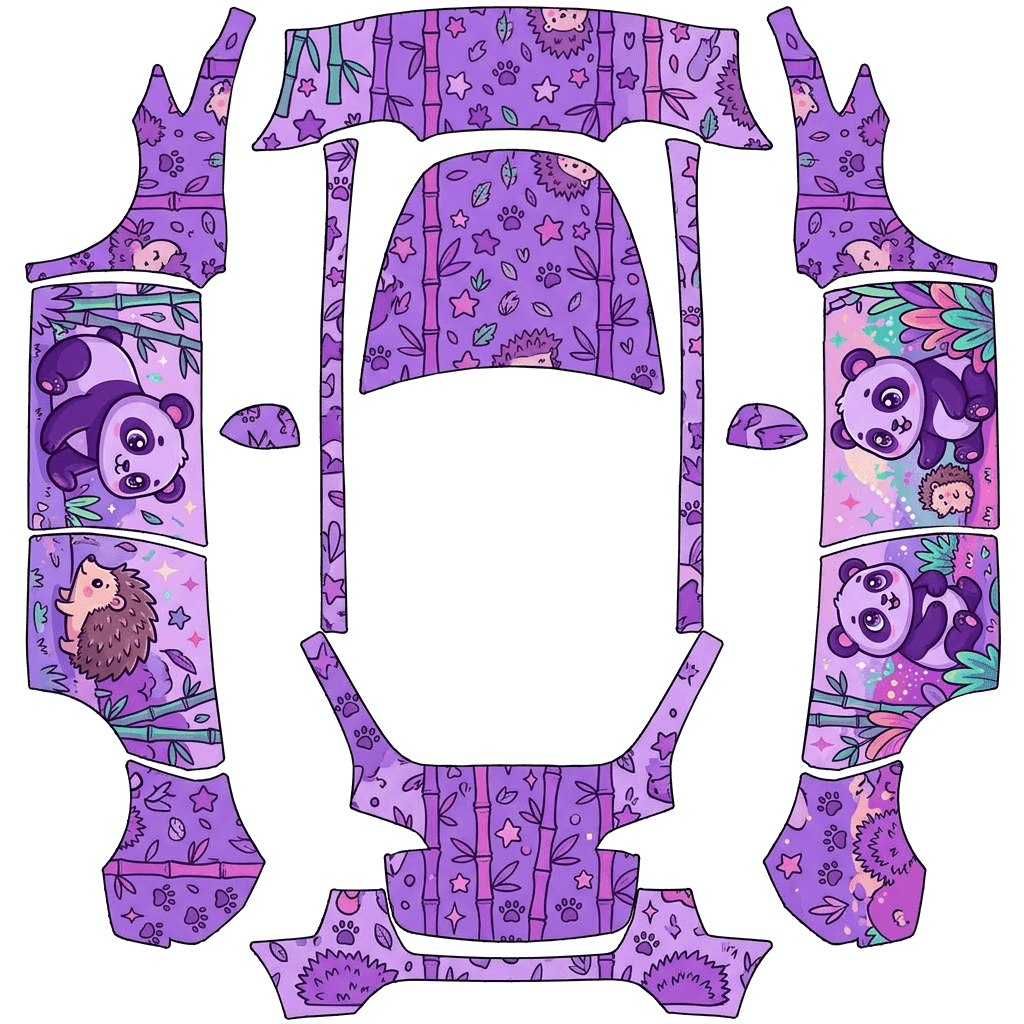 Purple Panda