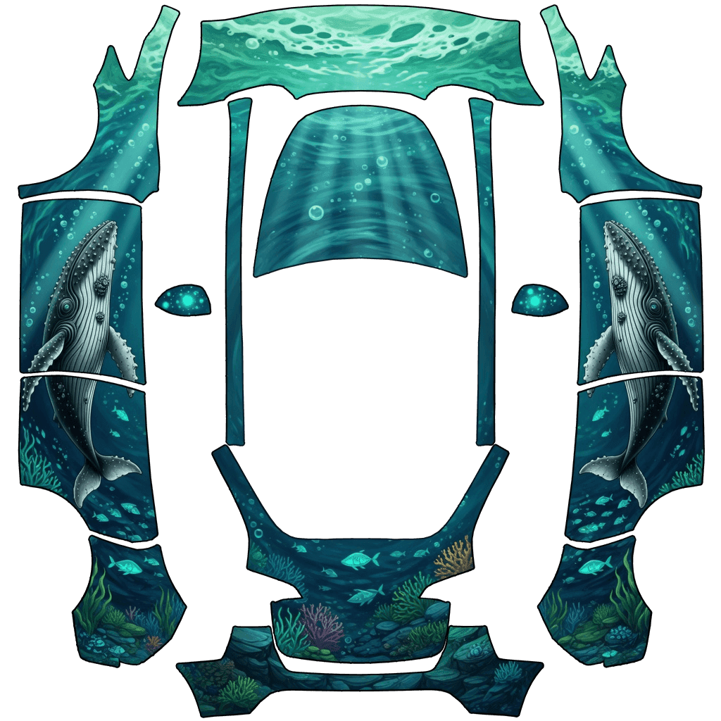Whale under Sea