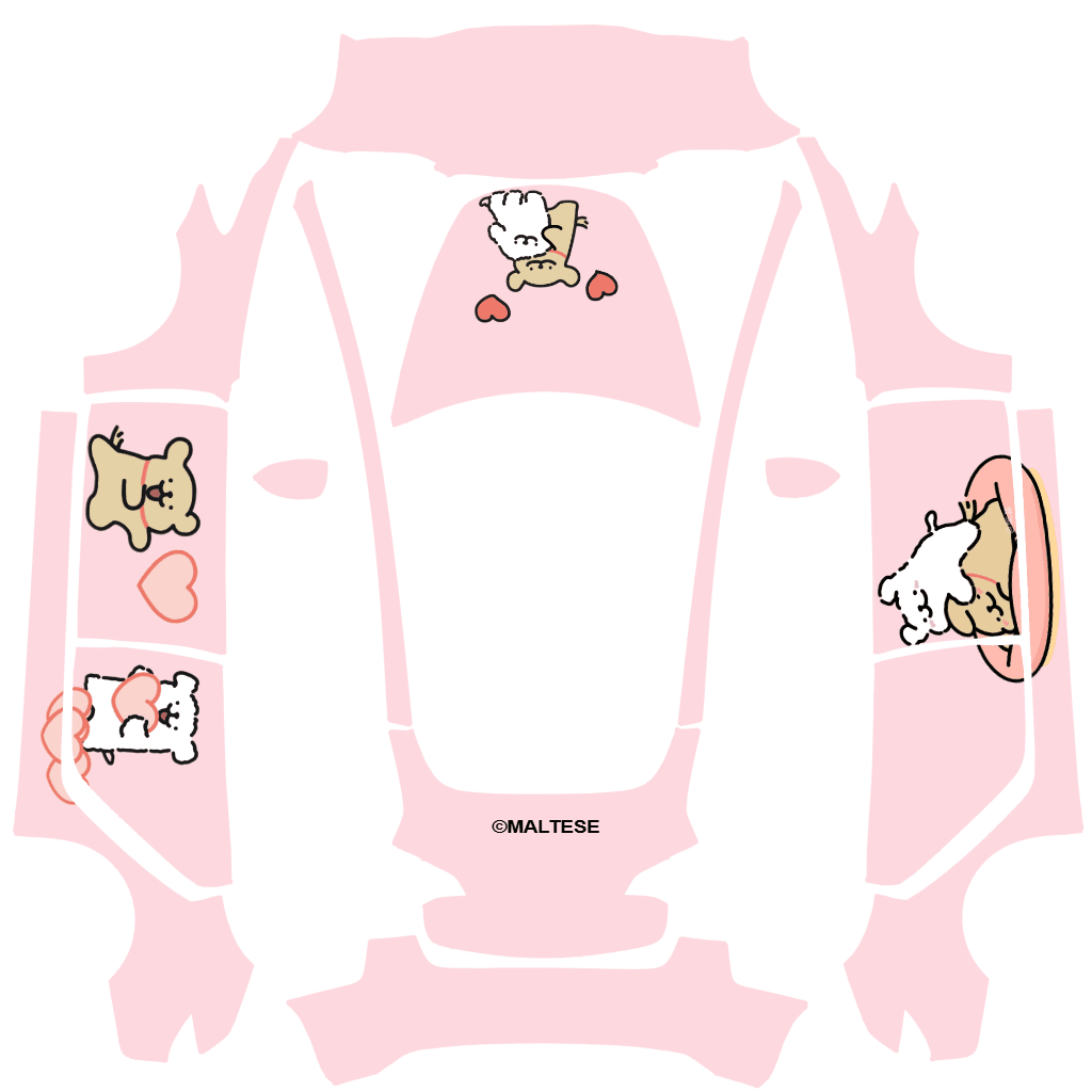 线条小狗 MALTESE