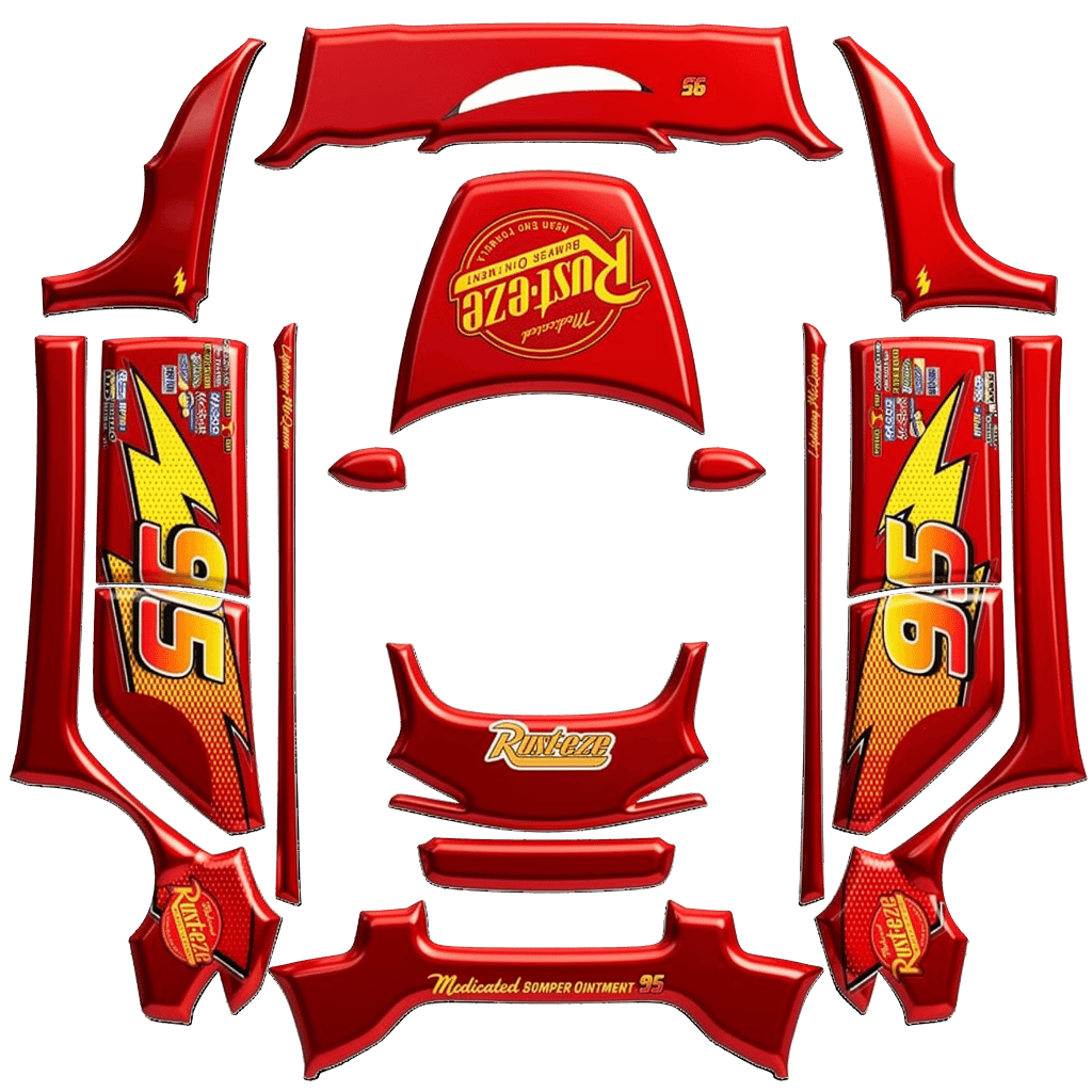 Liquid Metal Lightning McQueen