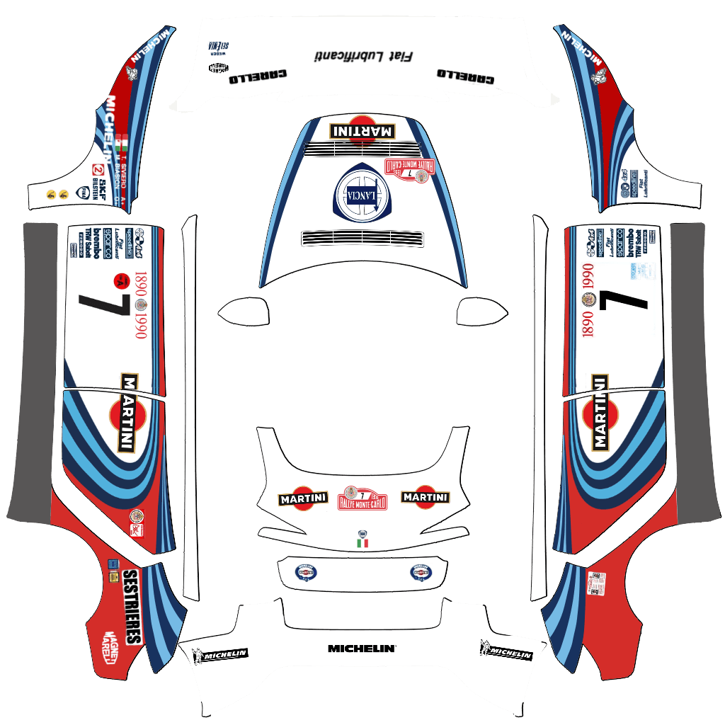 Lancia Delta HF(model3)