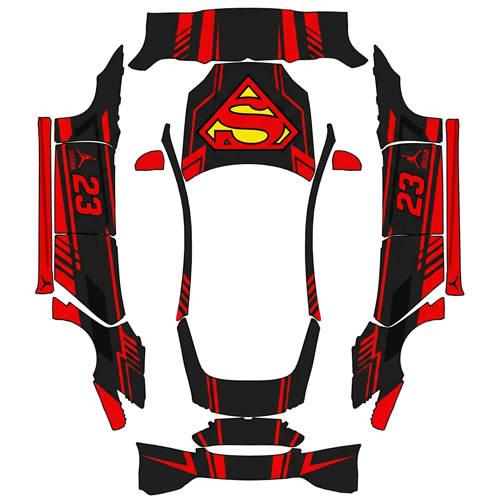 Superman red twenty three