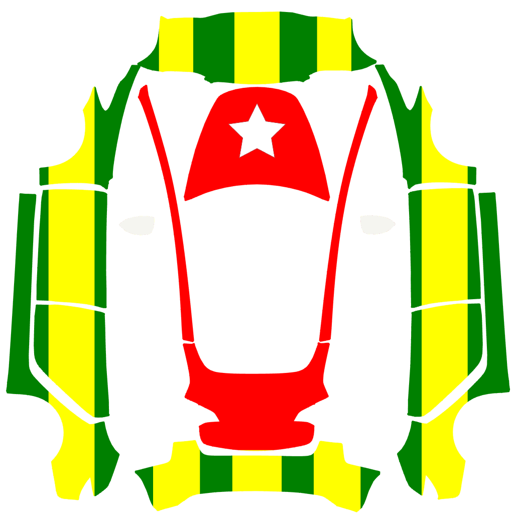 Togo flag cover