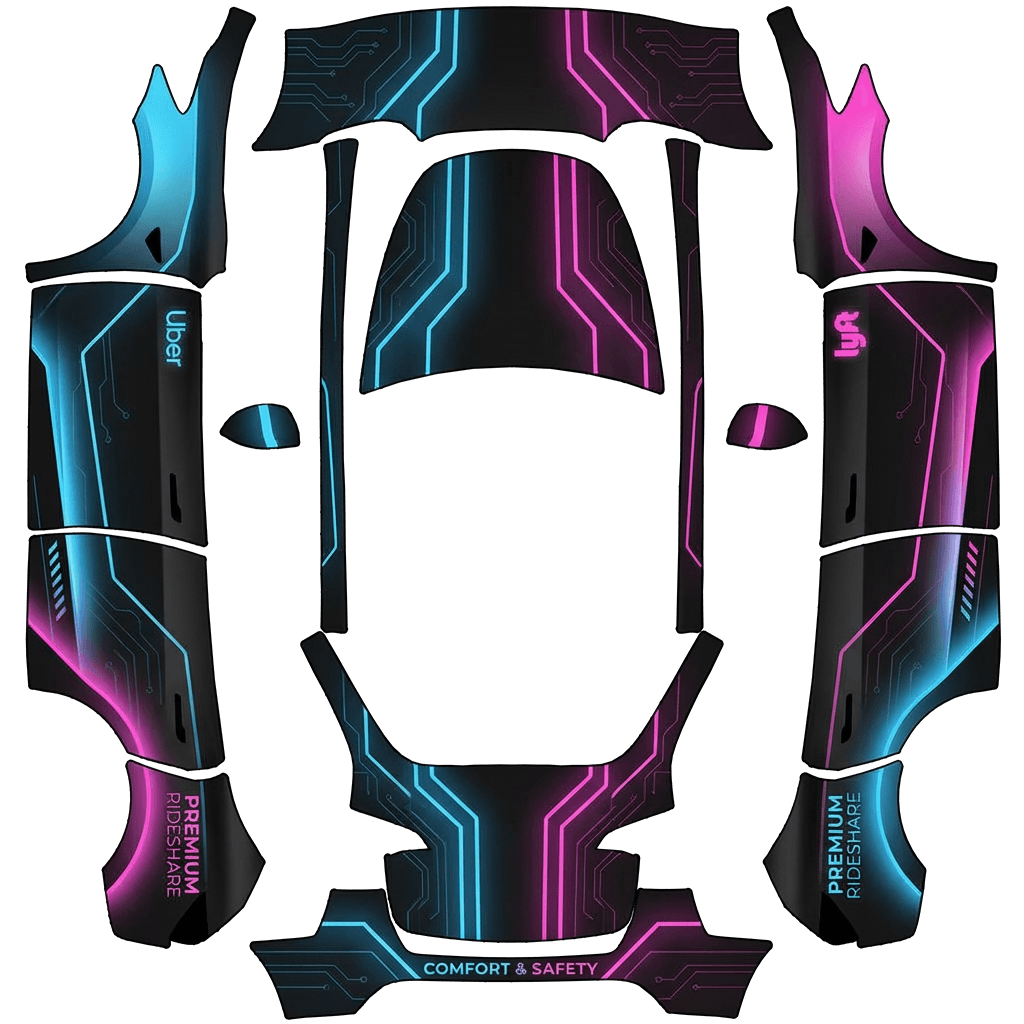 Uber Lyft Neon Executive