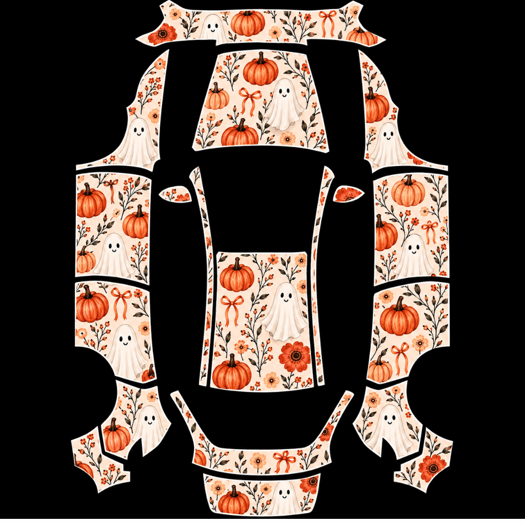 Girly Halloween wrap