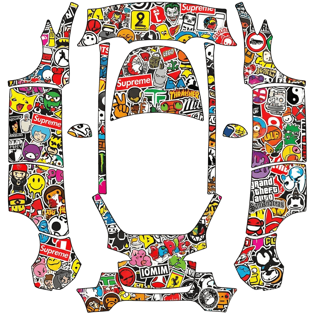 Stickerbomb