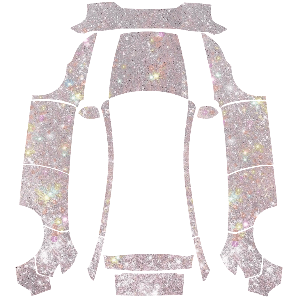 Pink sparkly glitter