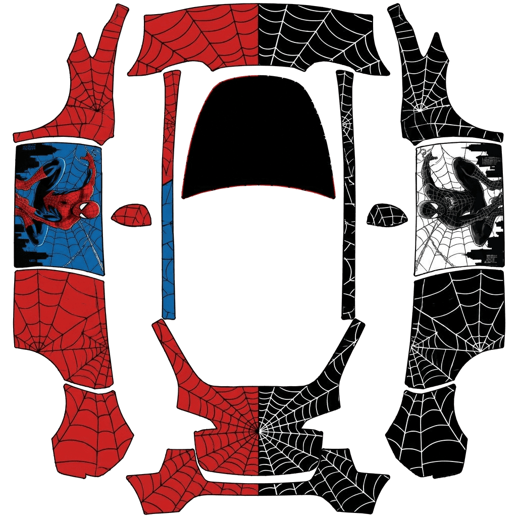Spiderman dual design