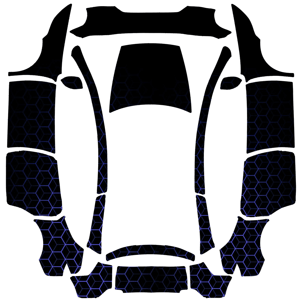 Blue Honey Comb