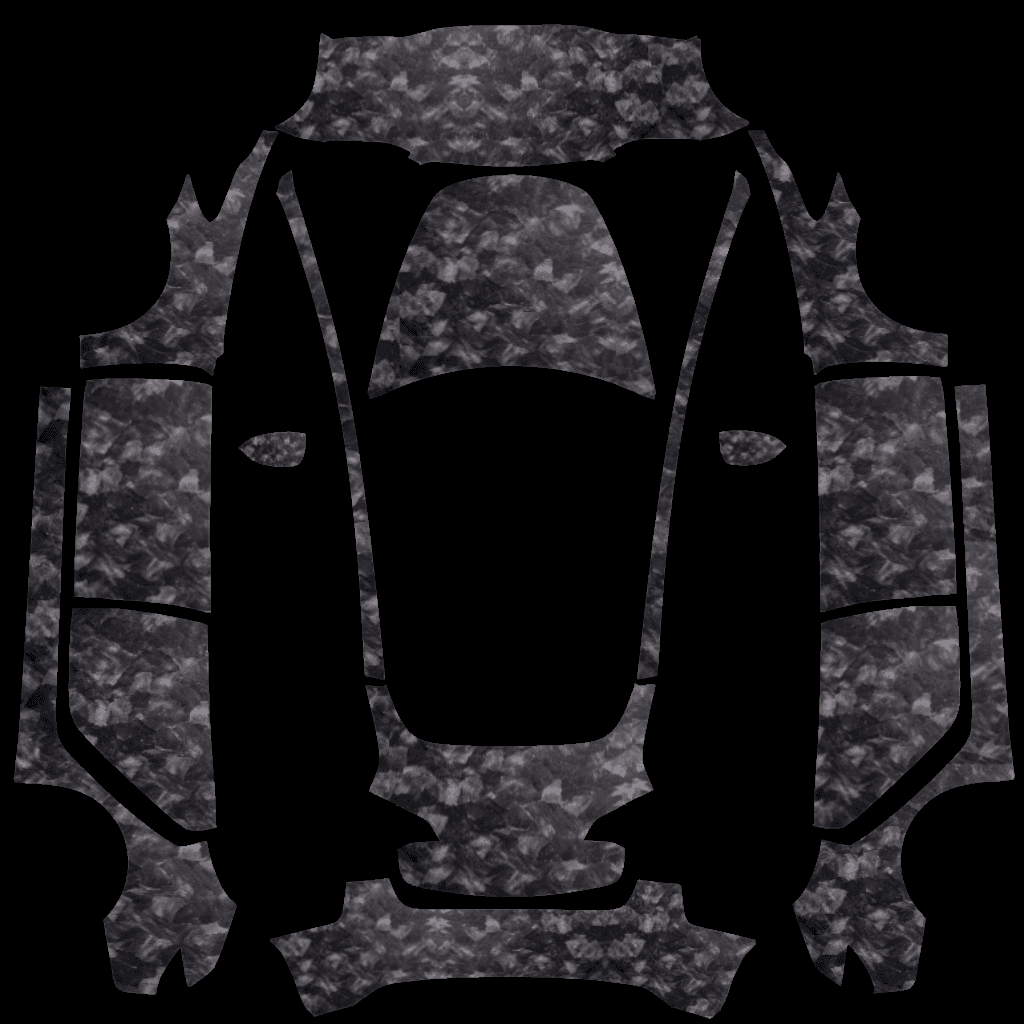 Tesla Model 3 - Matte Forged Carbon Fiber