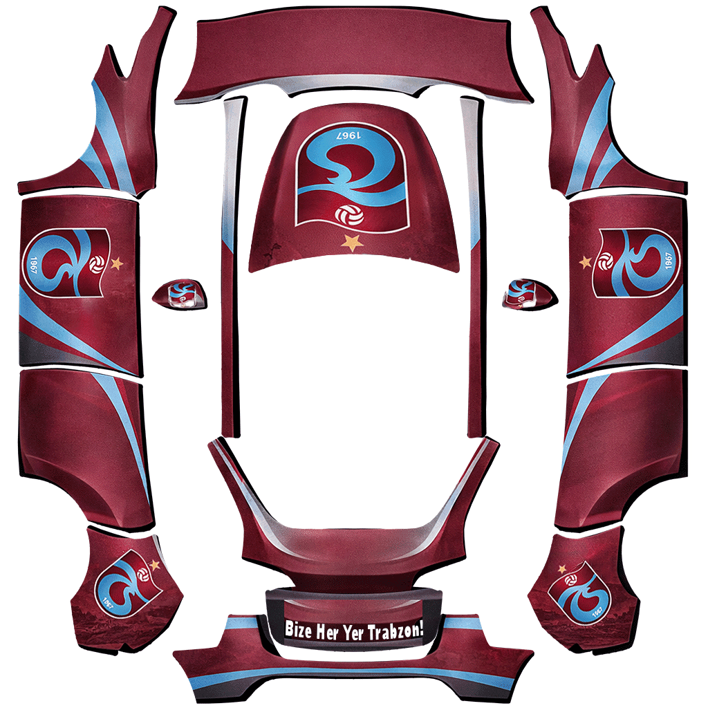 Trabzonspor Tesla Wrap