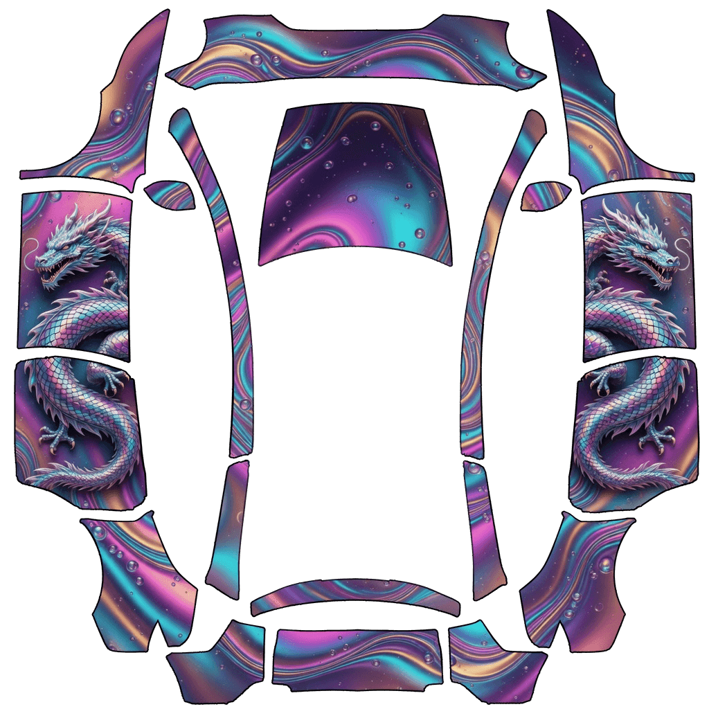 Neon dragon